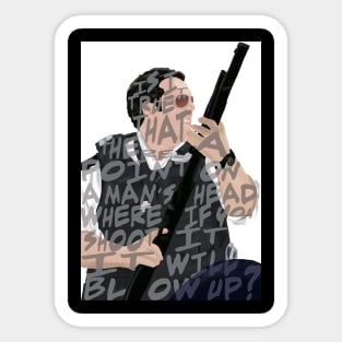 Daniel Butterman, Hot Fuzz Sticker